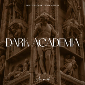10 Dark Academia Lightroom Presets