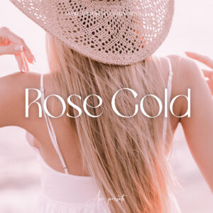 10 Rose Gold Lightroom Presets