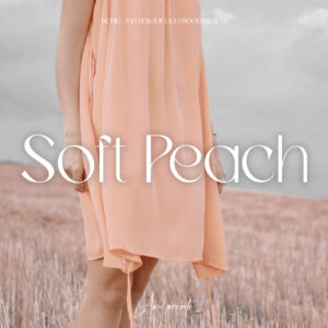 10 Soft Peach Lightroom Presets